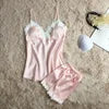 The Natalie Satin Set