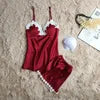 The Natalie Satin Set