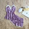 The Natalie Satin Set